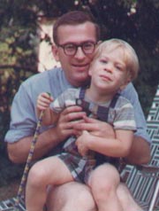 Conrad with his dad